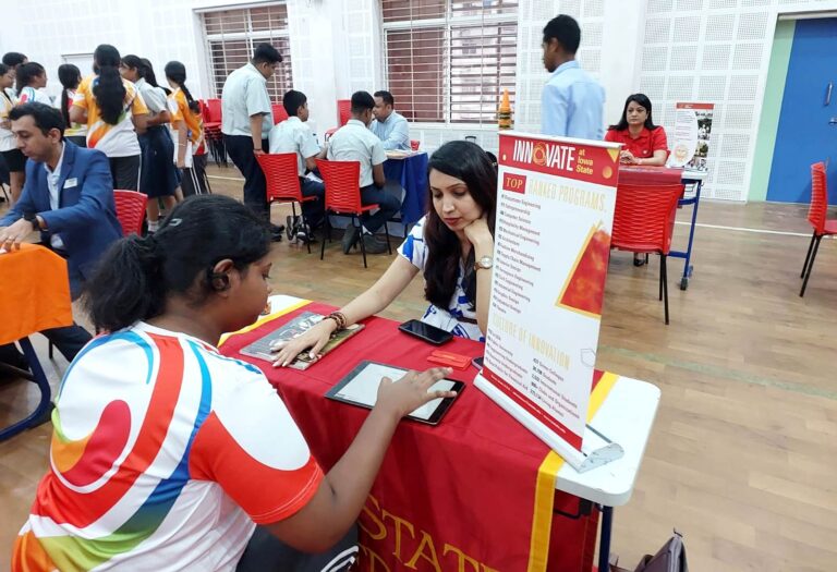 GIIS Ahmedabad, University Connect Program, leading international school, Indo-American Education Society (IAES), Suman Trivedi, Caesar D’silva, Global Indian International School, Ahmedabad,