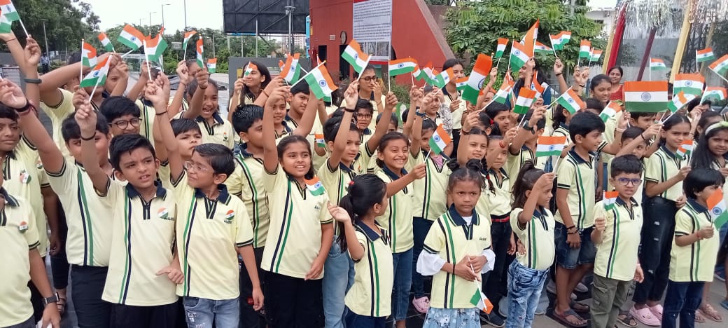 Aloha educational institution celebrates 77th Independence Day with fervour