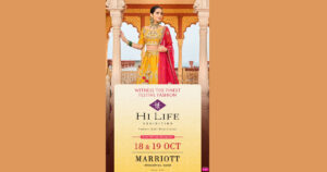 On 18th & 19th October at Hotel Marriott, India's premier fashion showcase Hi Life Exhibition is back