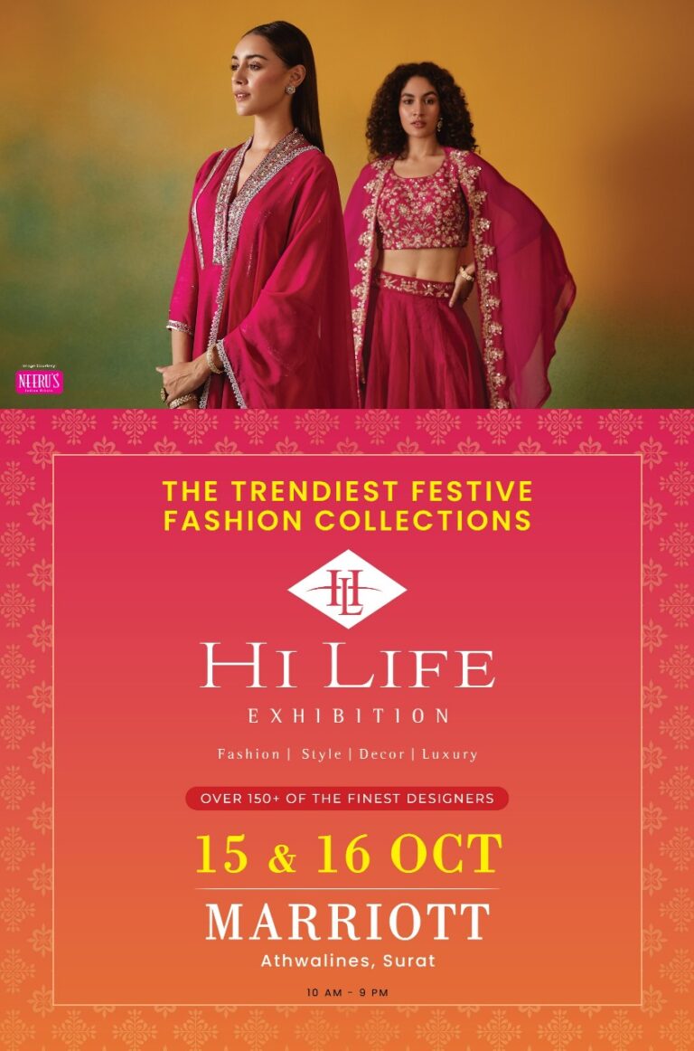 Get ready to immerse yourself in the vibrant spirit of the festive season with Hi Life Exhibition, coming to Surat