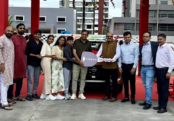 Nissan Motor India and Pramukh Nissan Celebrate Dussehra with Single Day Delivery of 50 New Nissan Magnite SUVs