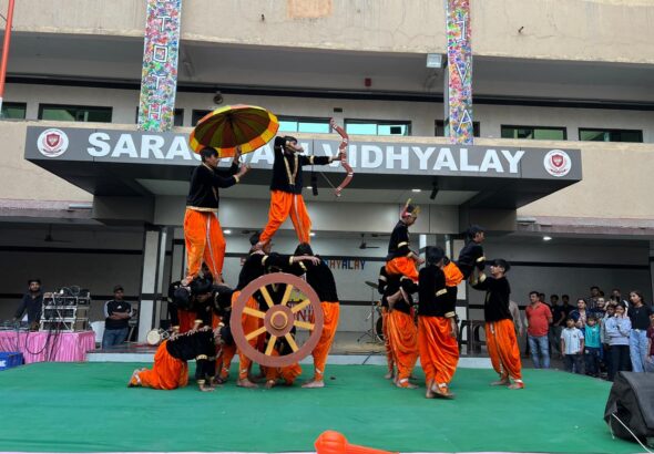 A grand carnival was organized at Saraswati School on January 11th, with a special focus on the all-round dev