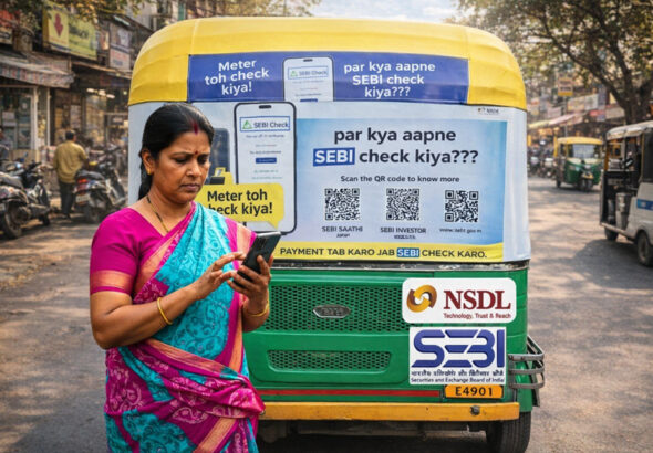 SEBI, NSDL, 'Auto Rickshaw Campaign',