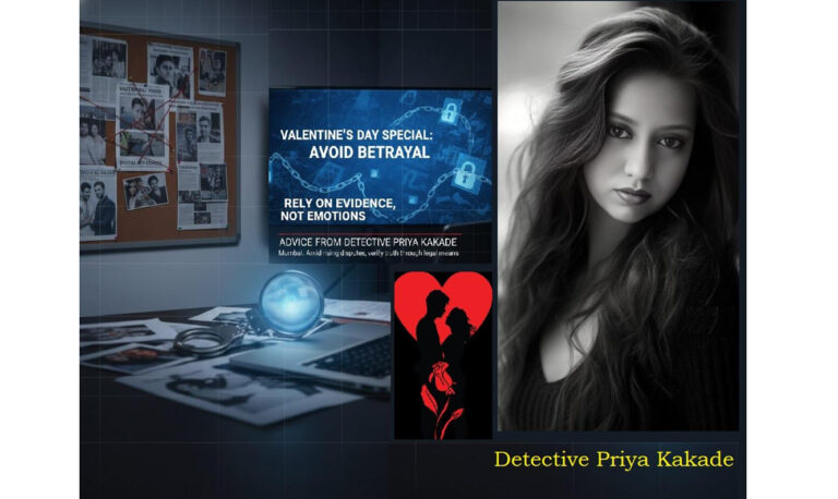 Valentine's Day Special If you want to avoid betrayal in love, trust the evidence, not the emotions – advice from Detective Priya Kakde