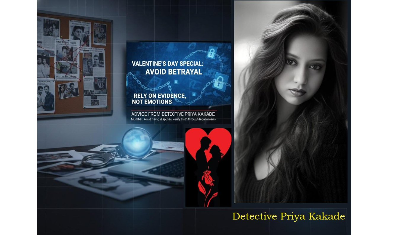 Valentine's Day Special If you want to avoid betrayal in love, trust the evidence, not the emotions – advice from Detective Priya Kakde