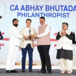 CA Abhay Bhutada received the Philanthropist of the Year Award 2026 for his efforts to bring about significant change