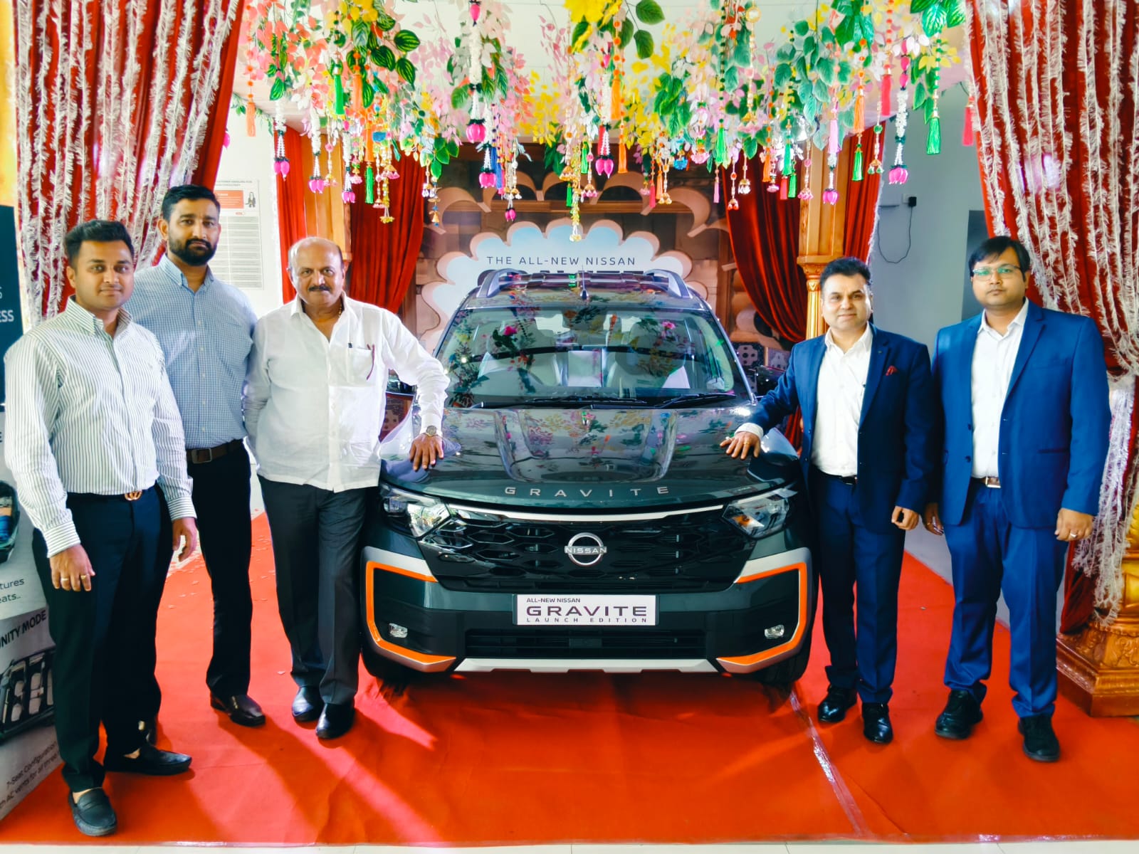 Grand Launch of the All-New GRAVITE at the Famous Pramukh Nissan Showroom in Surat