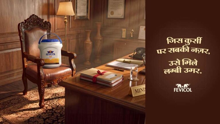 Fevicol introduced ‘Kursi Pe Nazar,’ showcasing a timeless Indian mindset with its signature wit