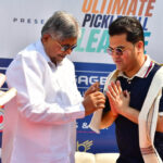 Honorable Mr. Chandrakant Patil inaugurated the Ultimate Pickleball League, organized by the Abhay Bhutada Found