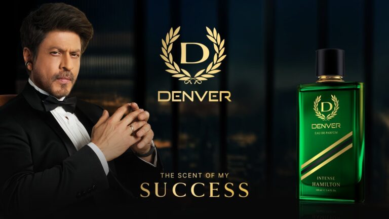 Denver, Denver Intense EDP, Superstar Shah Rukh Khan,